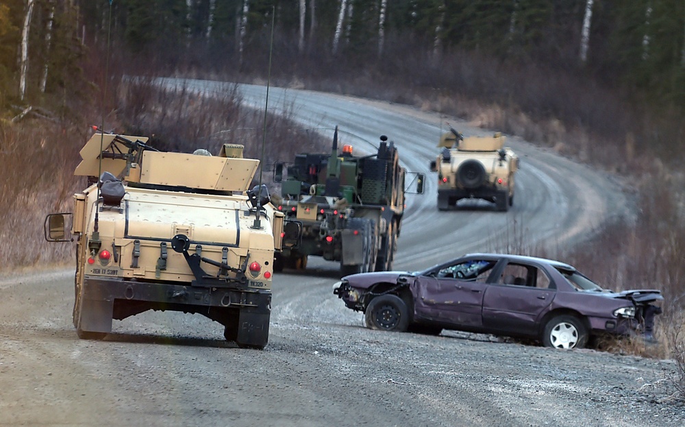 Muleskinners whip up convoy live-fire