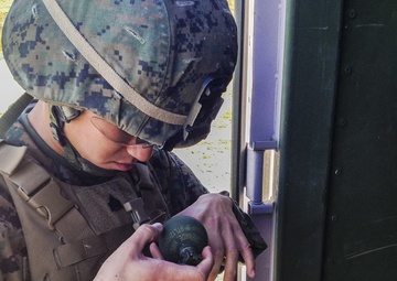 5/11 Marines Refresh Combat Skills Through Hand Grenade Training