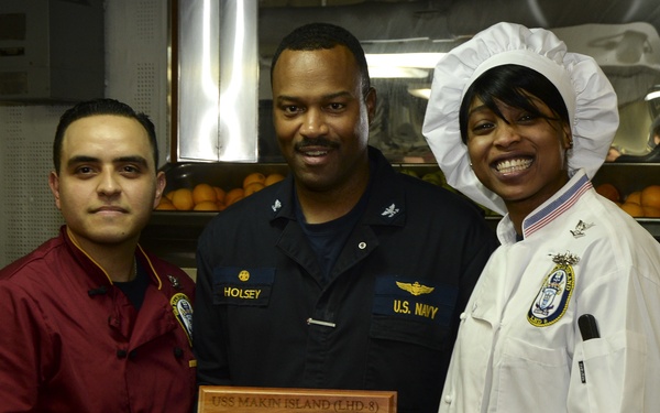 USS Makin Island (LHD 8) 'Iron Chef' competition