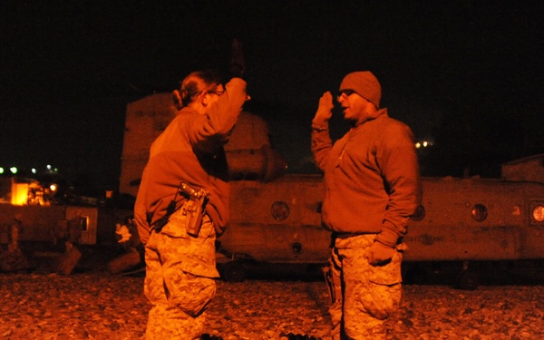 NMCB 25 departs Afghanistan