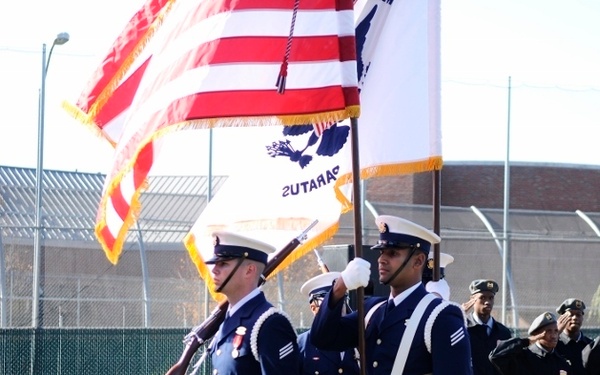 Local JROTC visits with Coast Guard at remembrance ceremony