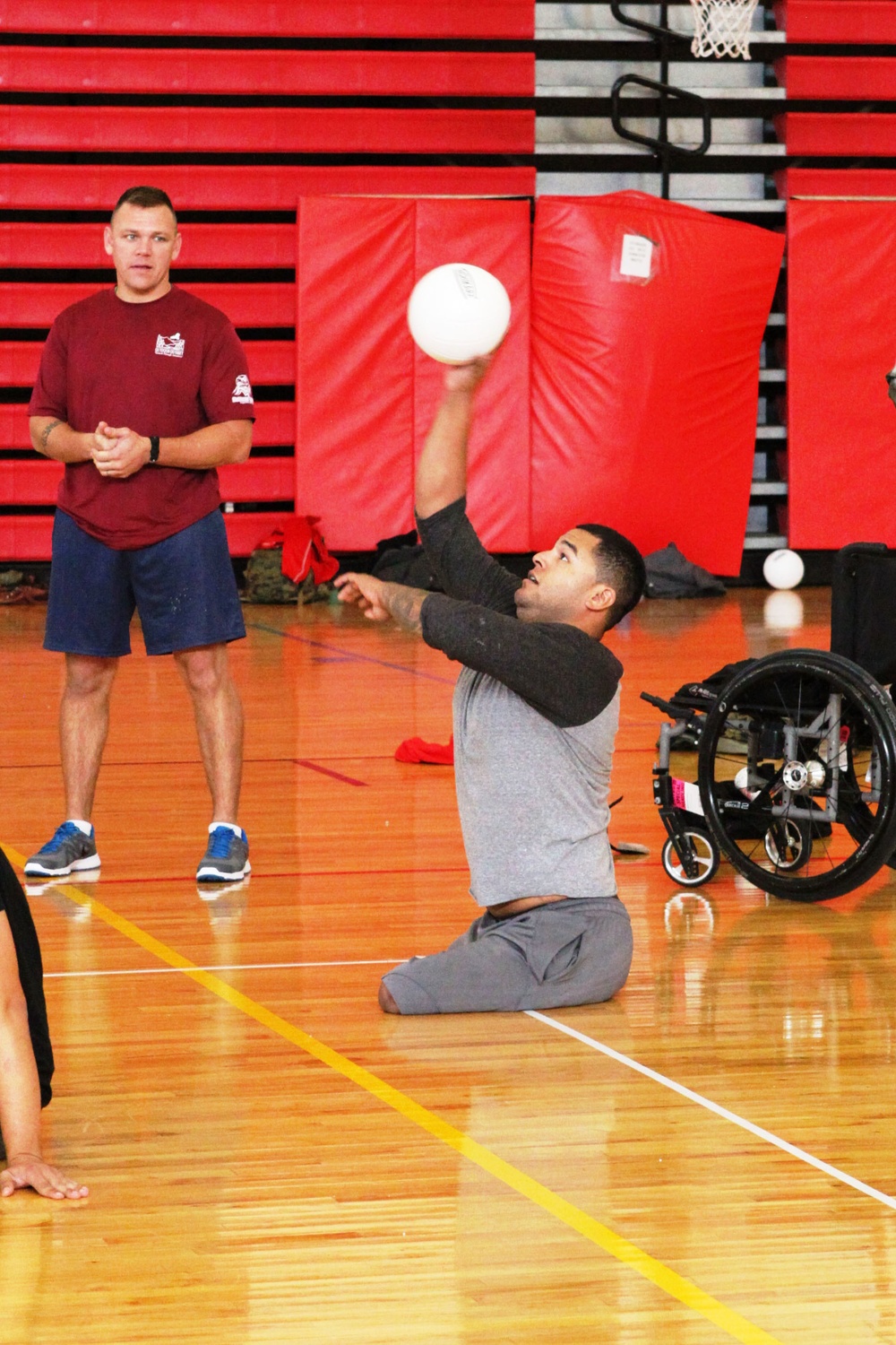 Wounded Warrior Regiment conducts sitting volleyball camp for Warrior Care Month