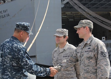 Joint Communication experts return home following completion of the Cape Ray mission