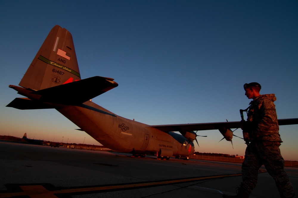 Herc at sunrise