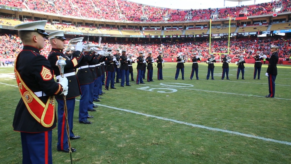 DVIDS Images Marine Corps Band New Orleans performs halftime at