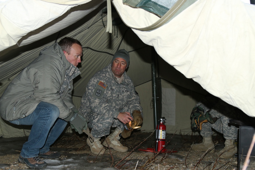 Under Secretary of the Army Brad R. Carson visits Alaska