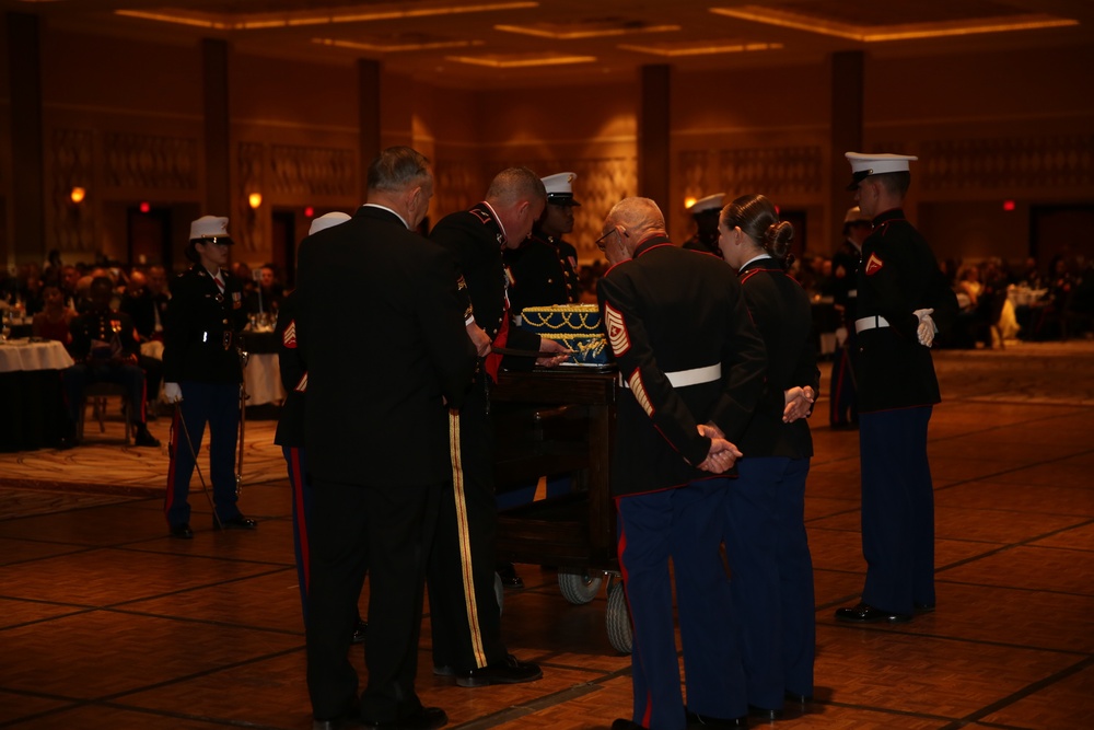 Headquarters Battalion celebrates 239th Marine Corps Birthday