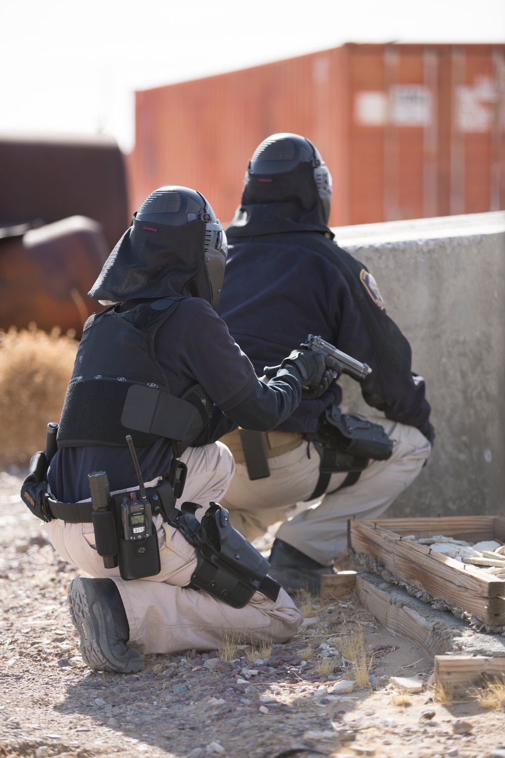 Marine Corps Logistics Base Barstow Police Maintain Readiness