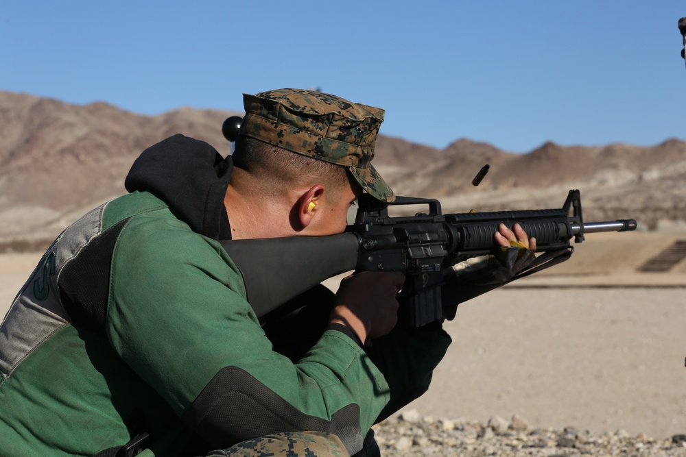 Combat Center shooting team puts rounds down range