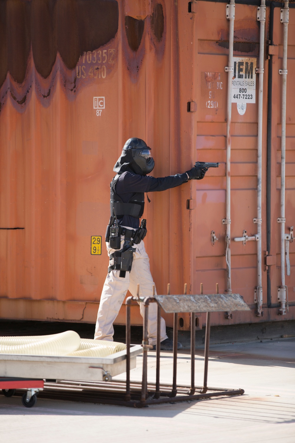 Marine Corps Logistics Base Barstow Police Maintain Readiness