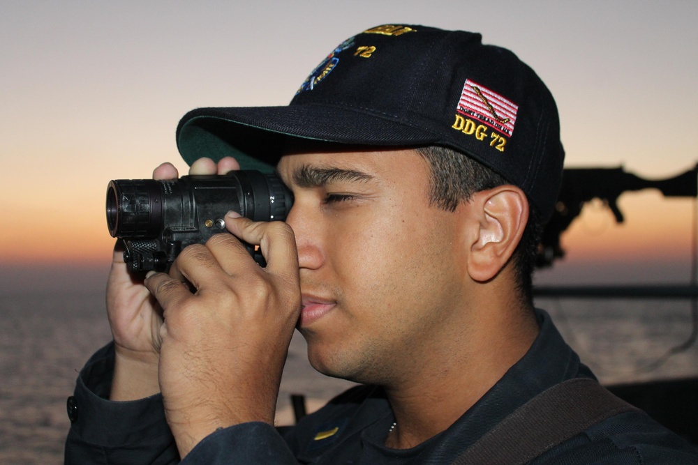 USS Mahan operations