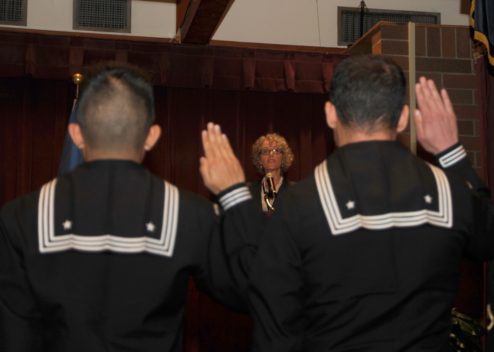 Naturalization ceremony