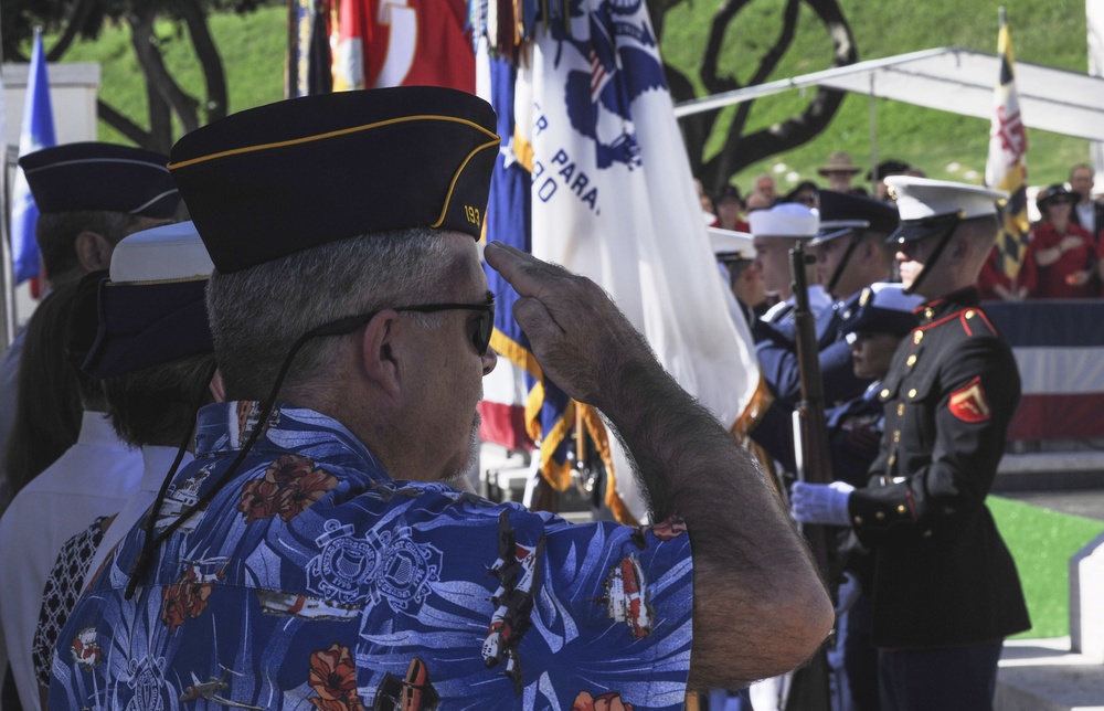 Veterans Day ceremony