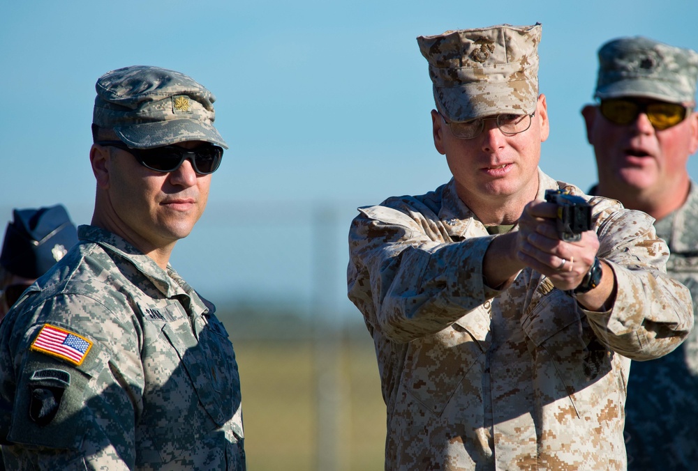 Nonlethal weapons operating course