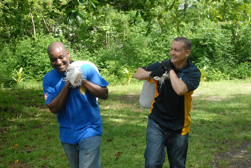 USS James E. Williams community relations event