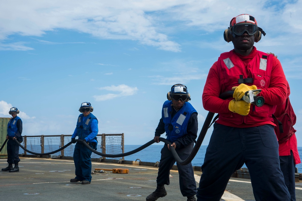 USS Germantown operations