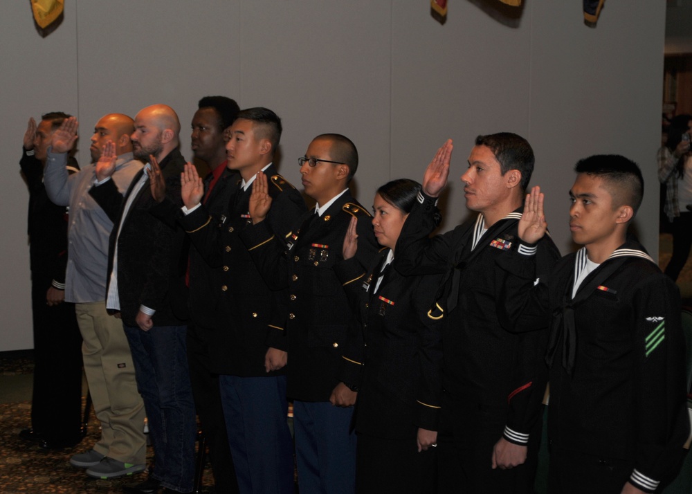 Naturalization ceremony