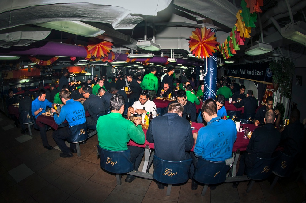 USS George Washington operations