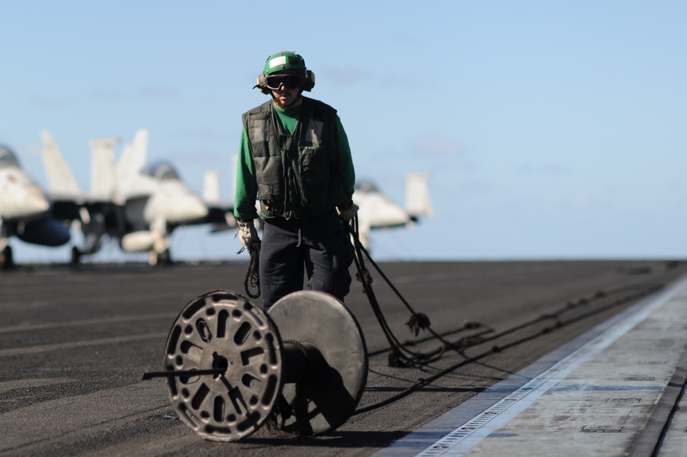 USS George H.W. Bush operations