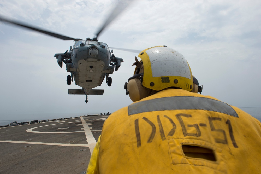 USS Arleigh Burke operations