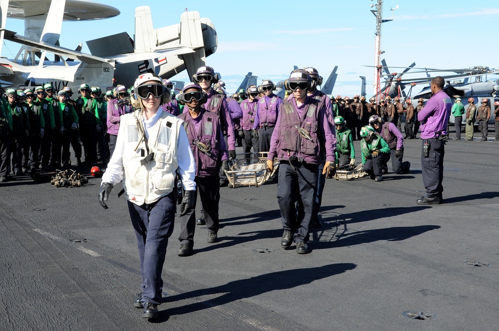 USS George H.W. Bush operations