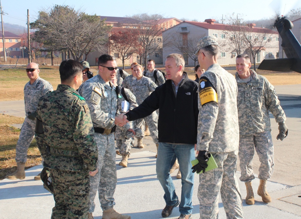 Under Secretary of the Army visits JSA