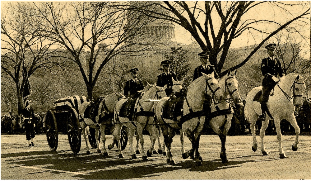 From the Archives: A Final Salute: 4,000 military participate in President’s Funeral Rites