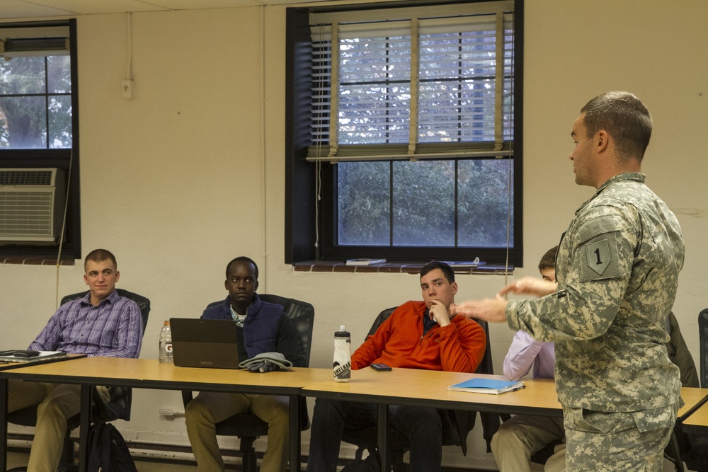 K-State ROTC cadets learn about Army legal system