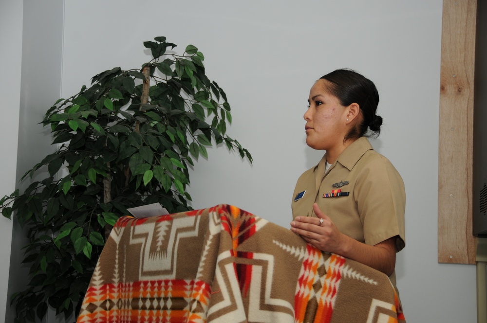 Commander, Task Force 72 celebrates Native American Heritage Month