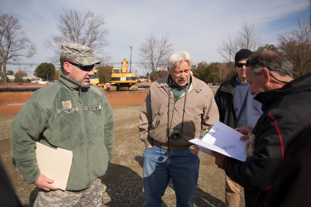 North Carolina Guard begins Capital Improvement Project at Burlington Readiness Center