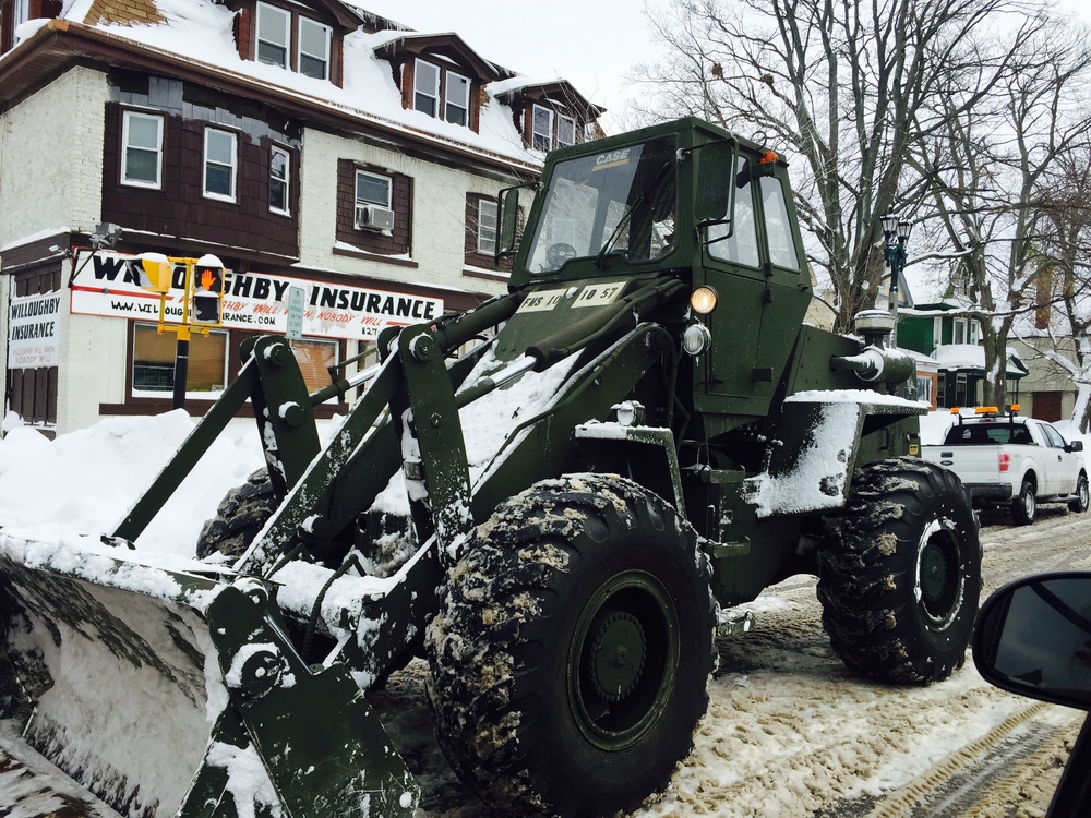 Western New York blizzard relief