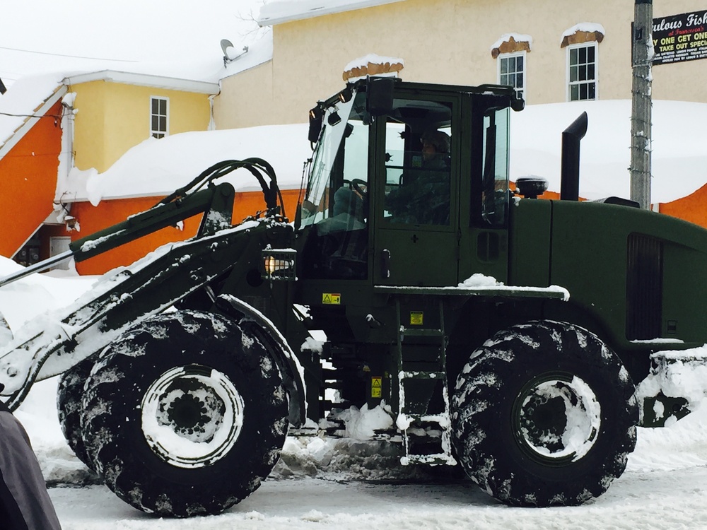Western New York blizzard relief