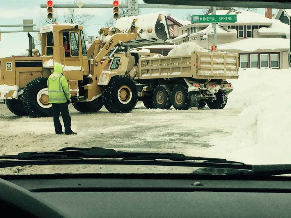 Western New York blizzard relief