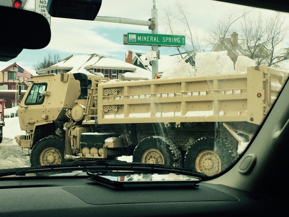 Western New York blizzard relief