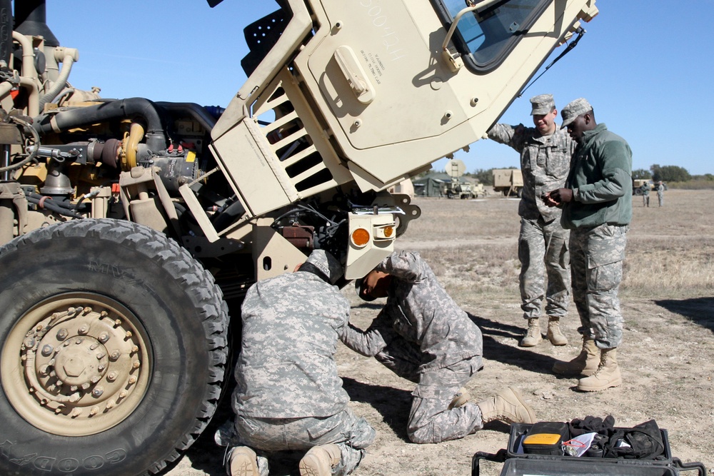 Texas Guardsmen support mission, fellow service members