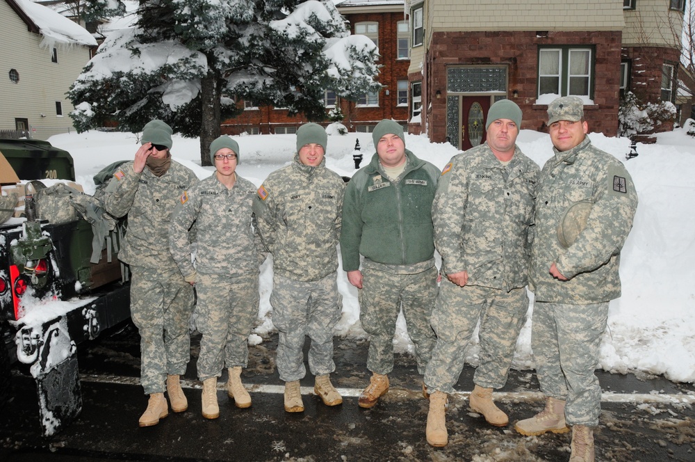 Western New York blizzard relief