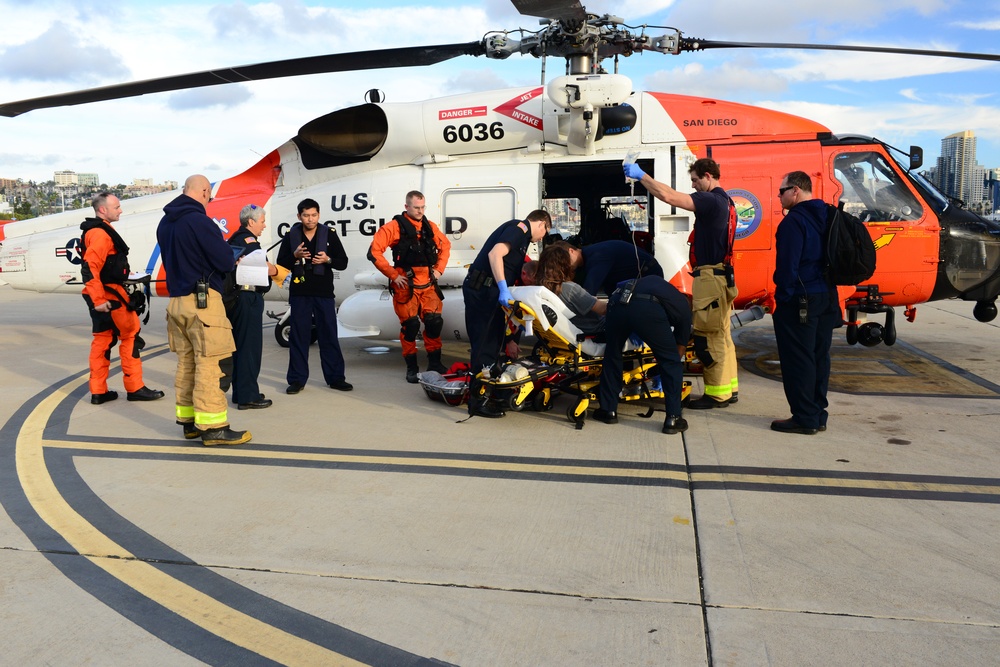 Coast Guard medevacs ailing cruise ship passenger