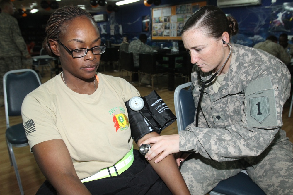 ‘Devil’ Brigade Soldiers attend wellness expo at Camp Buehring