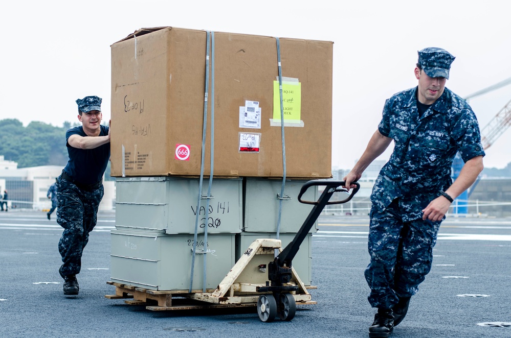 USS George Washington operations