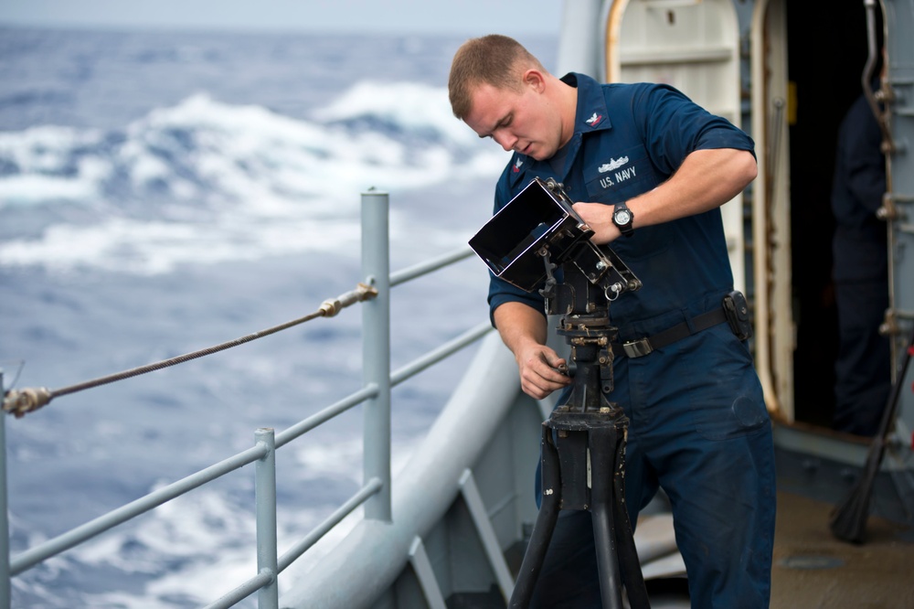 USS Hue City live-fire exercise