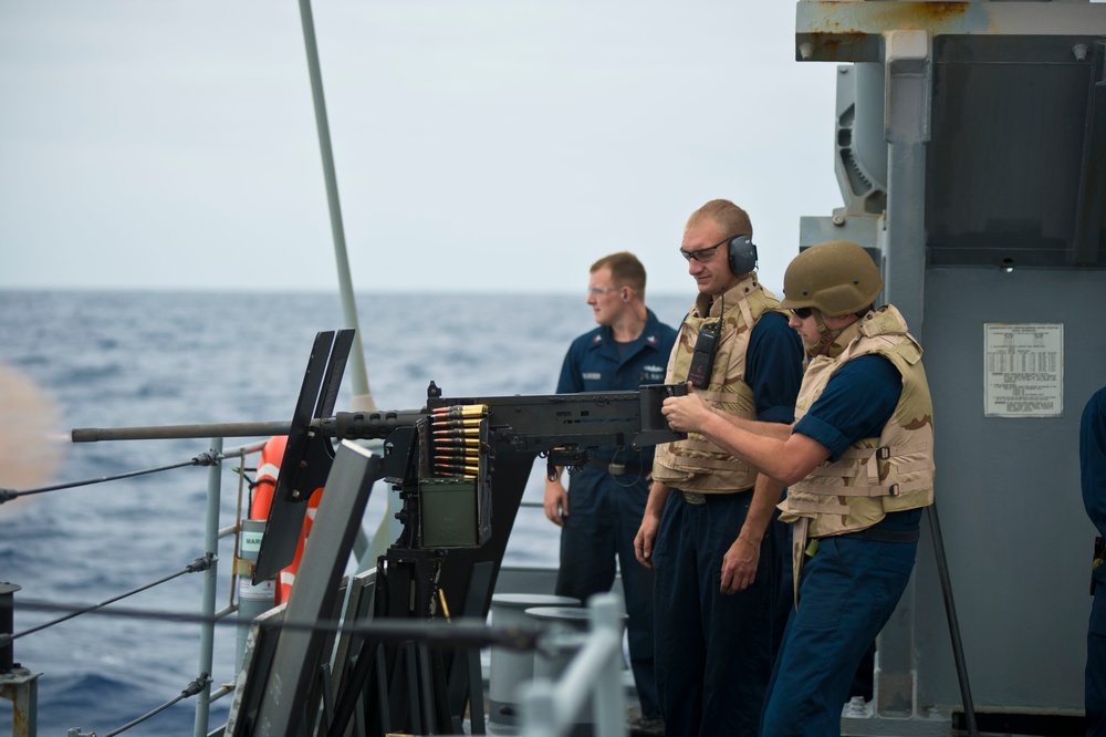 USS Hue City live-fire exercise