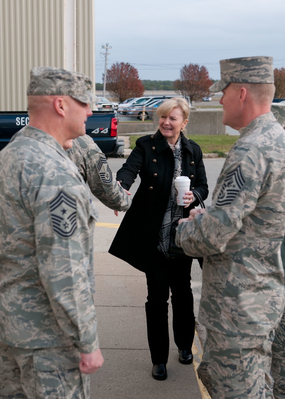 Chief master sergeant of the Air Force visits Otis Air National Guard Base