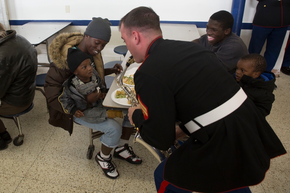 New Orleans-based Marines serve community with special meal