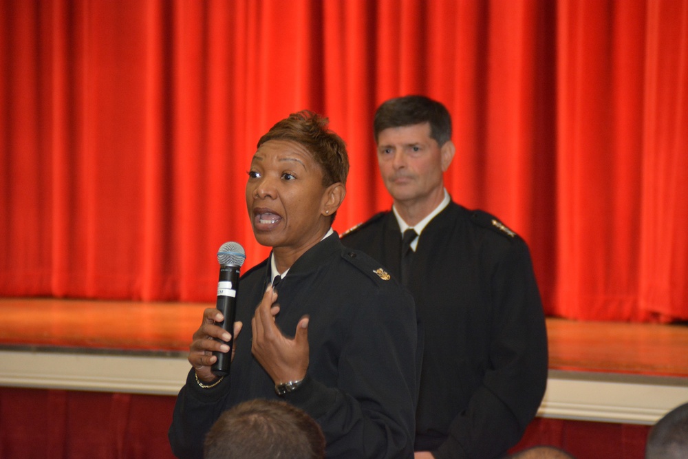 Chief of Naval Personnel visits San Antonio-based Sailors