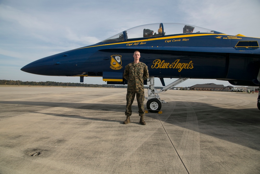 New York native takes off with Blue Angels