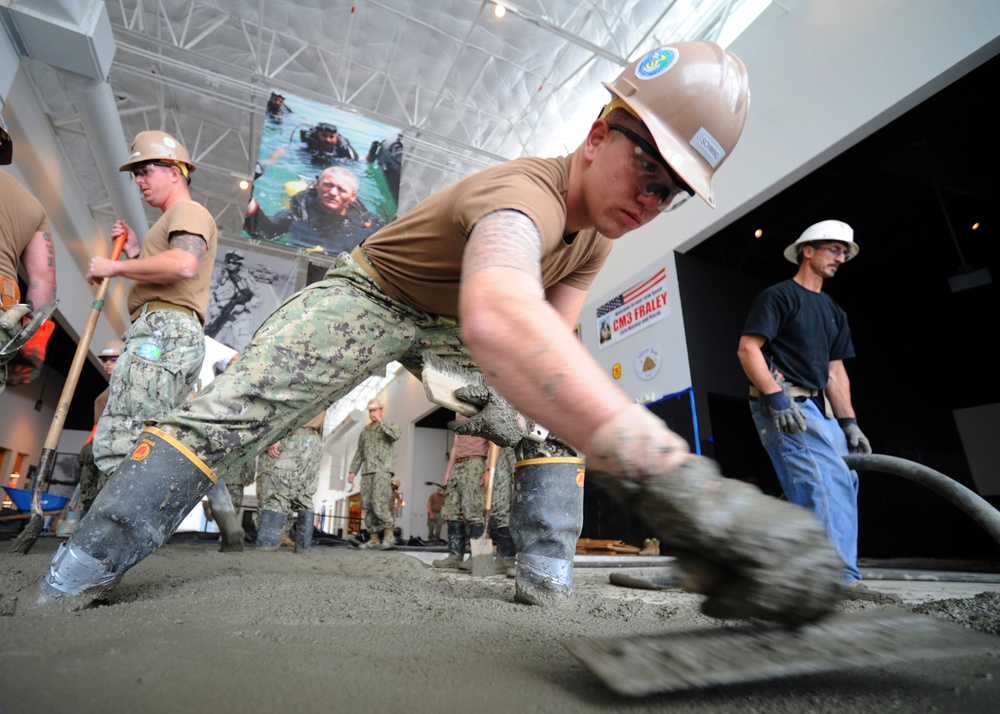 NMCB 3 saves Seabee Museum $15K, heightens battalion readiness