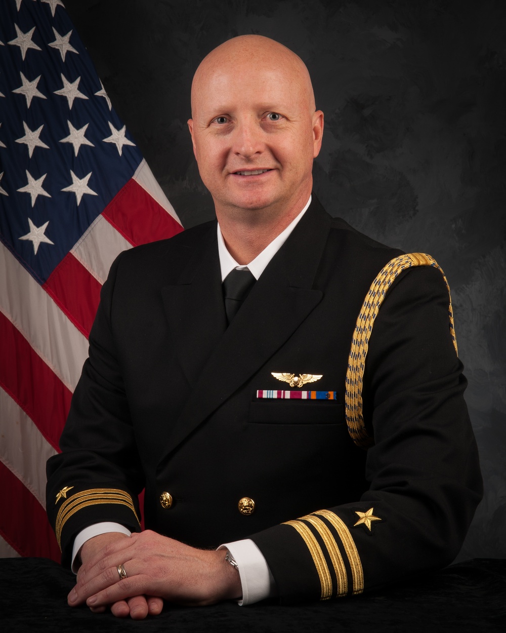 Official photo of Cmdr. Billy Fagan
