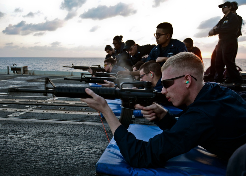 USS Leyte Gulf operations