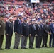Redskins salute the military