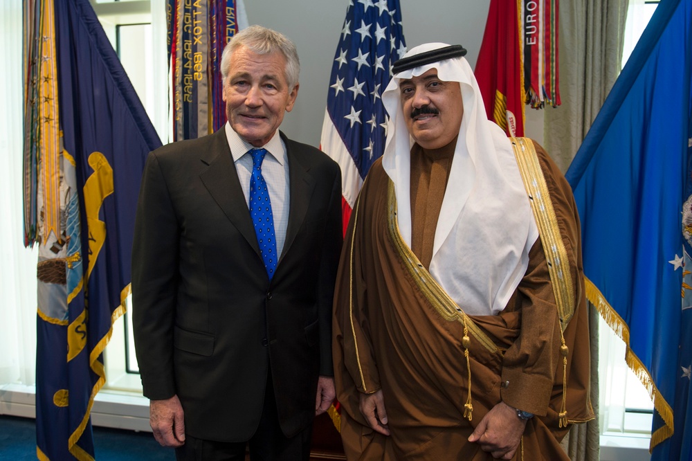 SD meets with Minister of the National Guard of Saudi Arabia